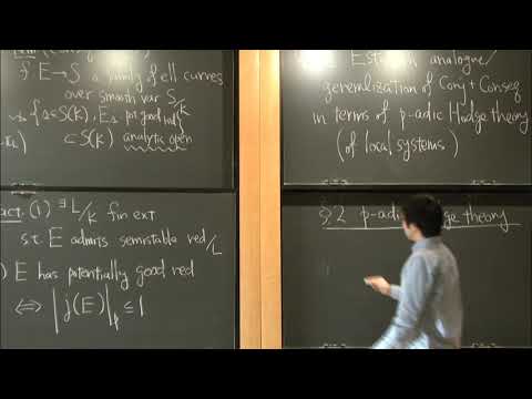 A p-adic monodromy theorem for de Rham local systems - Koji Shimizu
