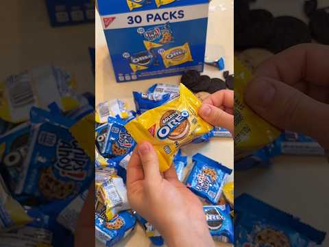 Golden OREO | Unpacking | asmr | satisfying | #asmr #asmrchocolate #asmrsounds #satisfying #nutella