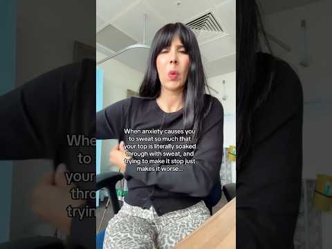 ✨TIPS IN DESCRIPTION✨ #sweating #sweat #anxietysymptoms #mentalhealth