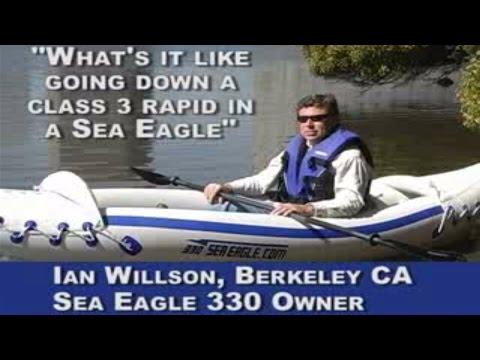 Sea Eagle Sport SE330 Inflatable Kayak Pro Tandem Package video poster