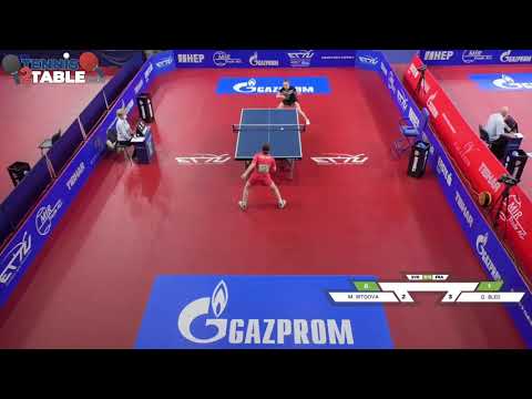 Bled Gaetane (FRA) VS Bitoova Michaela (SVK) - Championnats d'Europe Cadets 2021