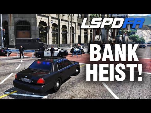 LSPDFR SP E81 - Bank Heist! (Assorted Callouts BETA by Albo1125)