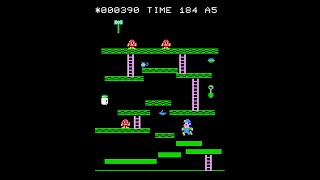 Super Cassette Vision Game: Miner 2049er (1985 Epoch)