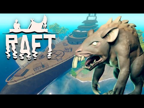 RAFT The Finale Chapter Gameplay Deutsch #09 - Killer Ratten Angriff