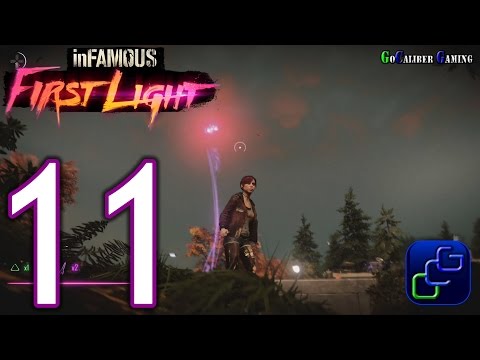 inFAMOUS First Light Walkthrough - Part 11 - All Districts Completed