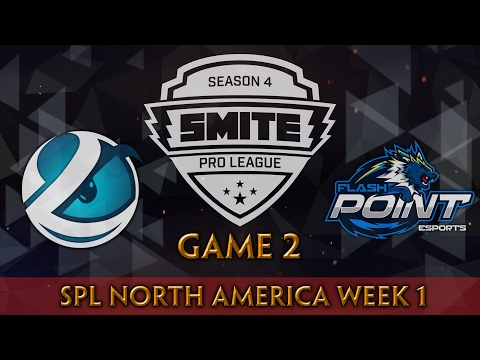 SMITE Pro League S4 Spring Split Week 1 (NA) - Luminosity vs. Flash Point (Game 1)