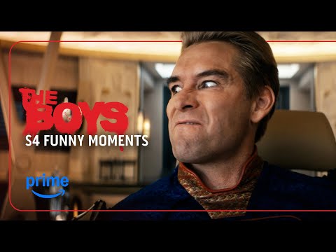 Diabolically Funny Moments Season 4 | The Boys | Prime Video