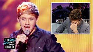 Niall Horan Watches One Direction&#39;s First &#39;X-Factor&#39; Performance