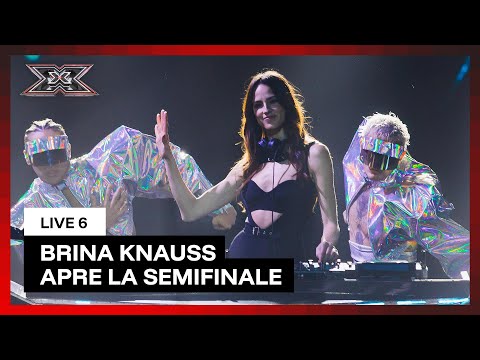 Brina Knauss apre la Semifinale con un medley di "Hook" e "Sant'allegria" | X Factor 2025 Semifinale