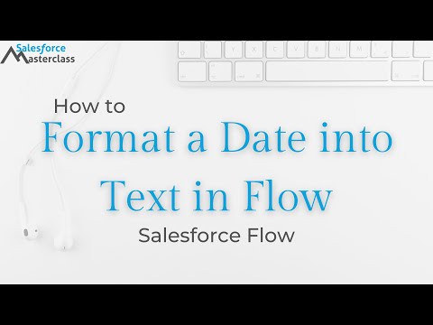 Salesforce Flow - How to Format a Date into Text