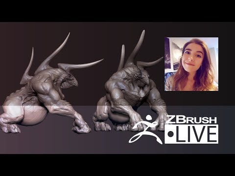 Ashley A. Adams - Creature & Character Concept Sculpting - Episode 38