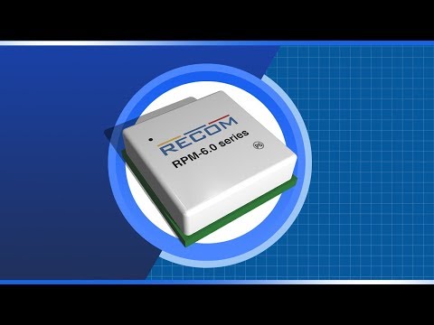 RECOM Power RPM Low-Profile DC/DC Converters | New Product Brief