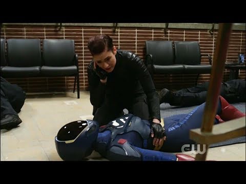 Supergirl 4x04 Supergirl get hurt while fighting with Aliens