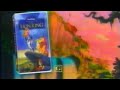 The Lion King Vhs Commercial 1995