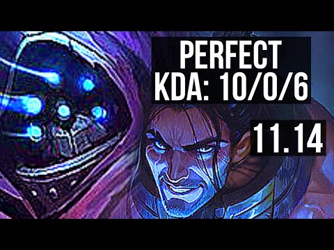 JAX vs SYLAS (TOP) | 10/0/6, 900+ games, Legendary | EUW Master | v11.14