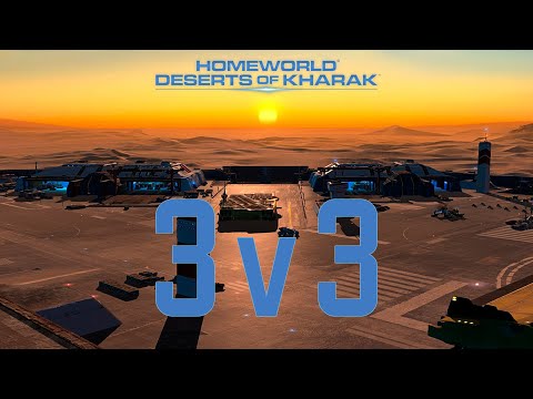 Deserts of Kharak: INSANE 3v3 - Siege Warfare