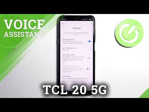 How to Switch On Google Assistant in TCL 20 5G?