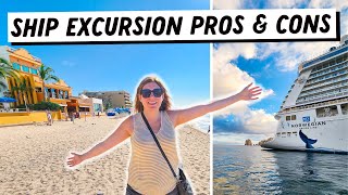 CRUISE SHIP EXCURSION TIPS (Pros, Cons & Tips for Cruise Shore Excursions)