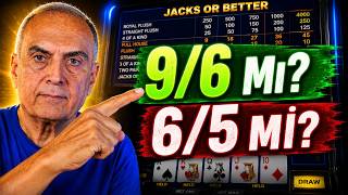 Hangi Jacks or Better Daha Avantajlı?  9-6 mı, 6-5 mi (RTP Karşılaştırması)