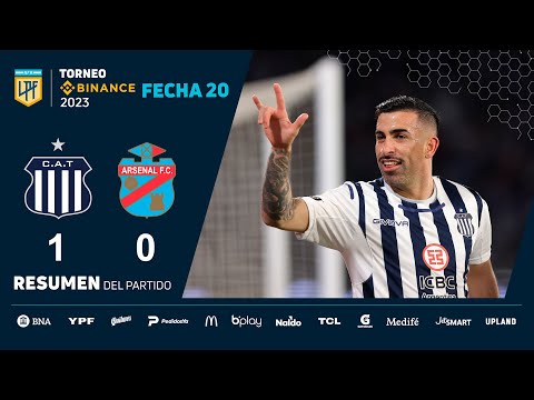#TorneoBinance 2023 | Fecha 20 | resumen de Talleres - Arsenal