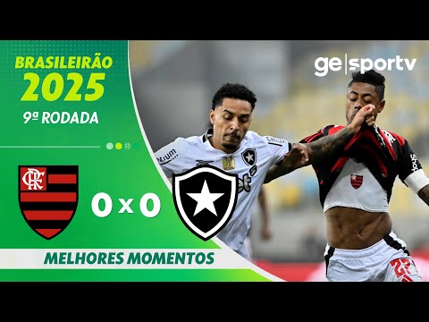 Gols e lances de Flamengo x Botafogo
