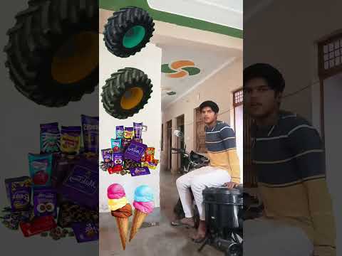 Tractor wheel to icecream, chocolate,cake & catberry #viral#shorts