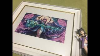 プリコネ☆心を入れ替えました2度と引退しません！立花理香様サイン入り複製原画届きましたヾ(o´∀｀o)ﾉﾜｧｰｨ♪