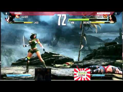 Killer Instinct Final DreamHack 2014 - Fasoll (Jago) Vs. Nercromina (Orchid)