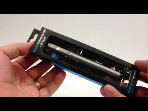 My Kickstarter Adventure - SOLID TITANIUM PEN + STYLUS