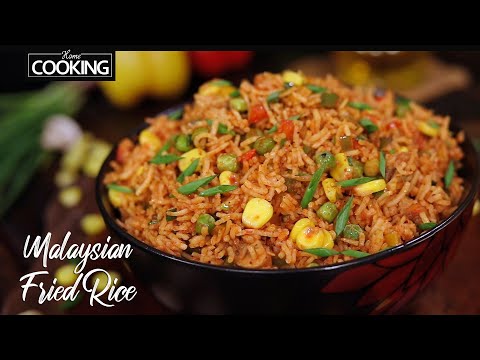 Malaysian Fried Rice | Fried Rice Recipe | Malaysian Street Food | Easy Lunch Recipes | Rice Recipes