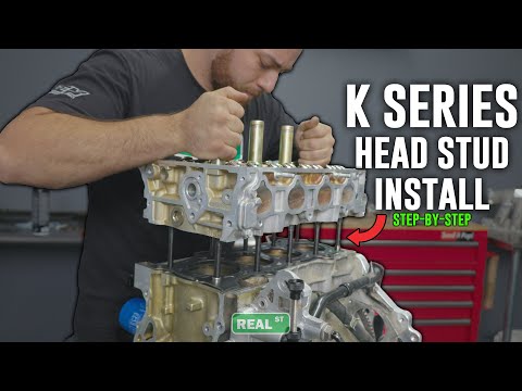How To Install Your Honda K Series Head Studs || Point One MFG