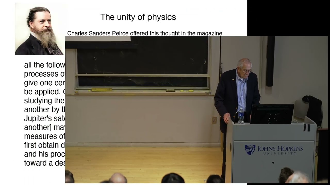 P. James Peebles, The Physicists' Philosophy of Physics  | Natural Philosophy Forum Lecture, 2026
