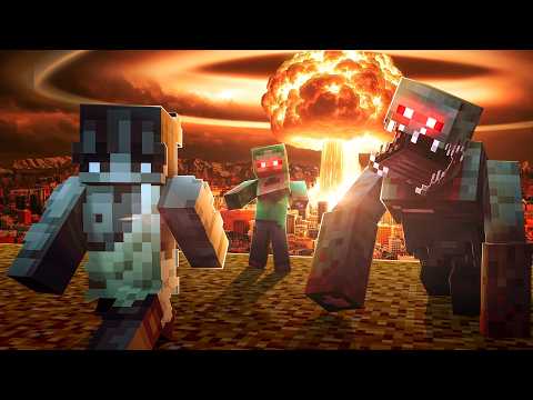 Surviving an Evolved Zombie Apocalypse On a YOUTUBER SMP