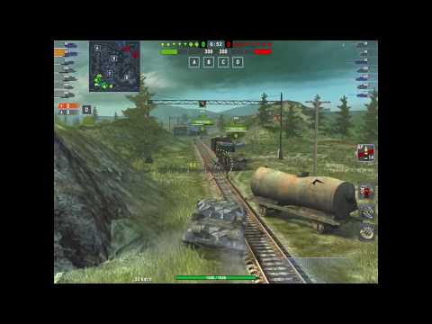 obj 704 1v3 carry world of tanks blitz