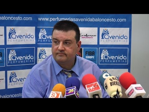 Declaraciones de Bembibre sobre el partido contra Perfumerías Avenida