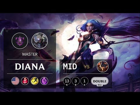 Diana Mid vs Rumble - NA Master Patch 9.9