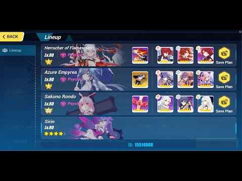 HI3 SEA - Red Lotus Exalted Kasumi D371 - 812 pts - HOF AE SR (Fake Sirin 4*)