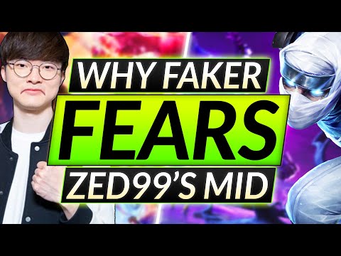 Korean ZED One-Trick Makes FAKER Look Like BRONZE - Advanced Mid Tricks - LoL Guide