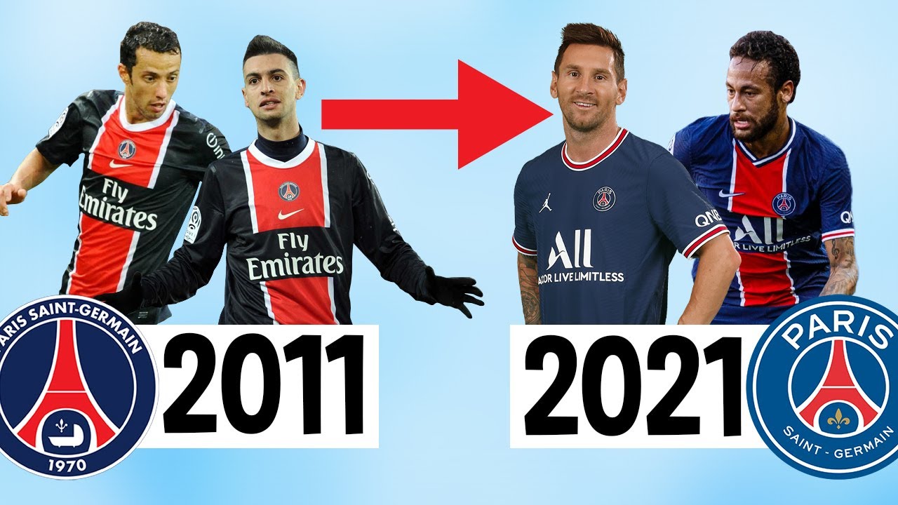 COMO ERA O PSG 10 ANOS ATRÁS?