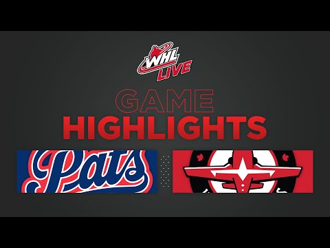 WHL Highlights: Pats (2) at Warriors (5) - October 20, 2022