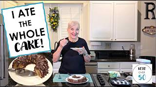 Easy KETO Cannoli Cake 🍰 Just 3.2 Net Carbs!