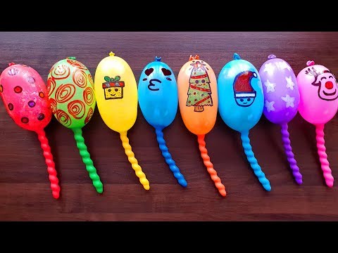 1 Hour Making Slime With Funny Balloons #slimevideos