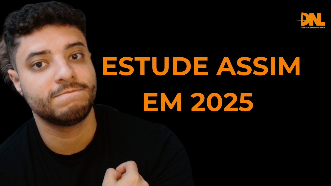 COMO ESTUDAR PARA CONCURSOS PÚBLICOS EM 2025