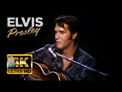 Elvis Presley - Baby, What You Want Me To Do ⭐UHD⭐ (06-27-1968) AI 4K Enhanced Stabilized