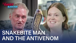 This Man's Love for Venomous Snakebites Is Helping Science Move Forward | The Daily Show