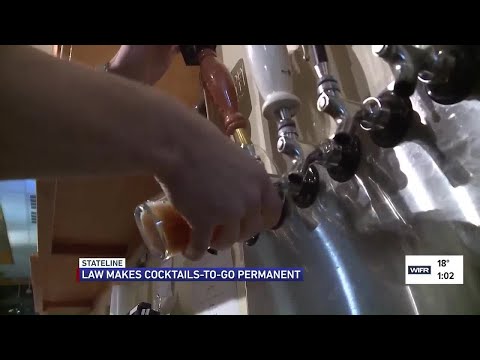 Cocktails-to-go become permanent with new Illinois law
