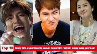 Top 15 Funny GIFs of your favorite Korean Celebrities that will surely make your day!