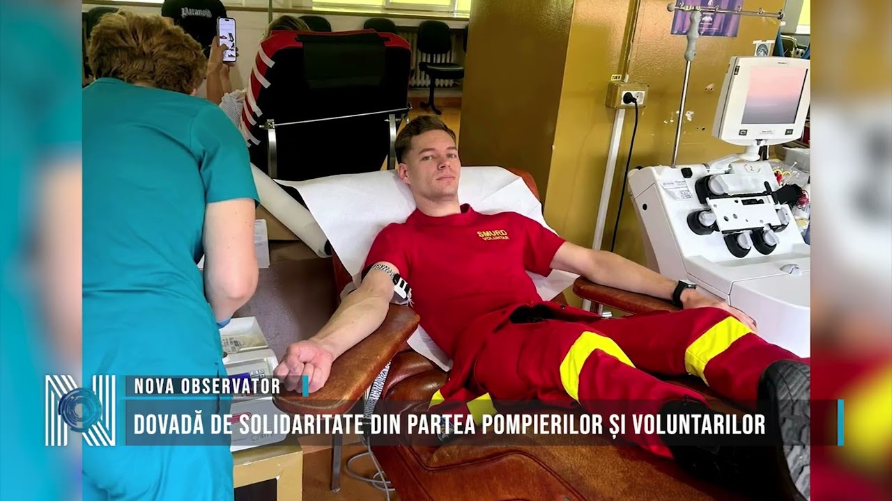 Dovadă de solidaritate din partea pompierilor și voluntarilor