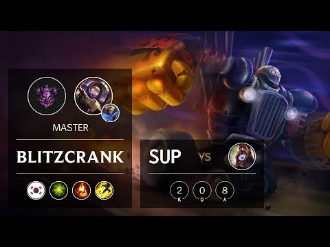 Blitzcrank Support vs Lulu - KR Master Patch 9.10