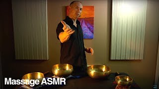Guided Meditation for Relaxation &amp; ASMR + Tibetan Singing Bowl Music